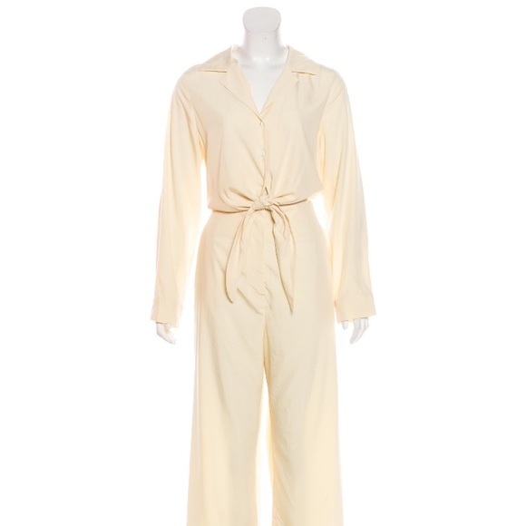 Nanushka Tie-Front Jumpsuit - Picture 2 of 6